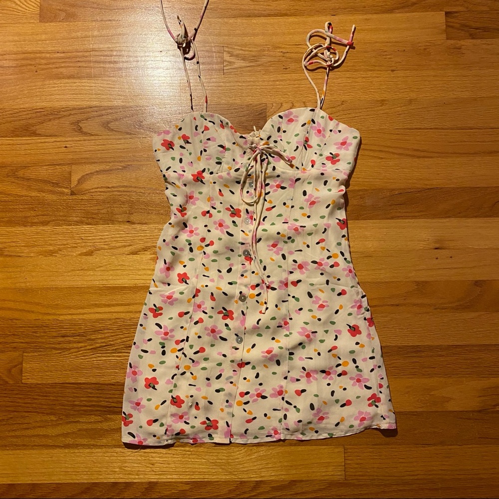 Princess Polly floral mini dress